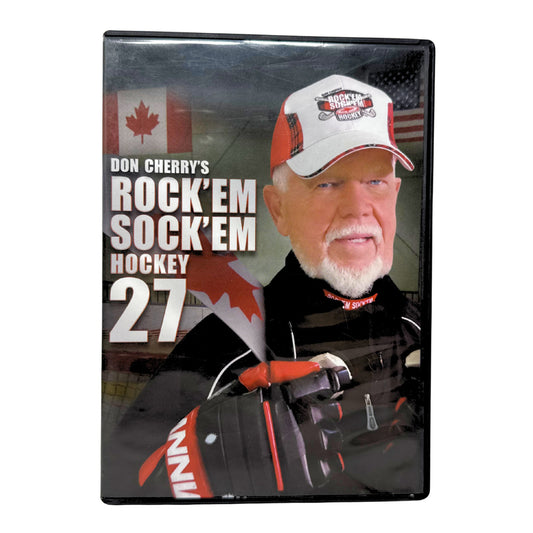 Don Cherry Rock'em Sock'em Hockey 27 (DVD) Sports Good Condition!!!