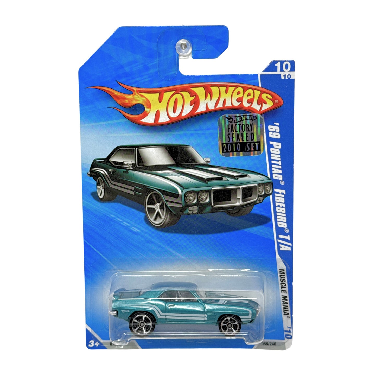 Hot Wheels Muscle Mania 1969 Pontiac Firebird TA 1:64 Diecast Factory Sealed