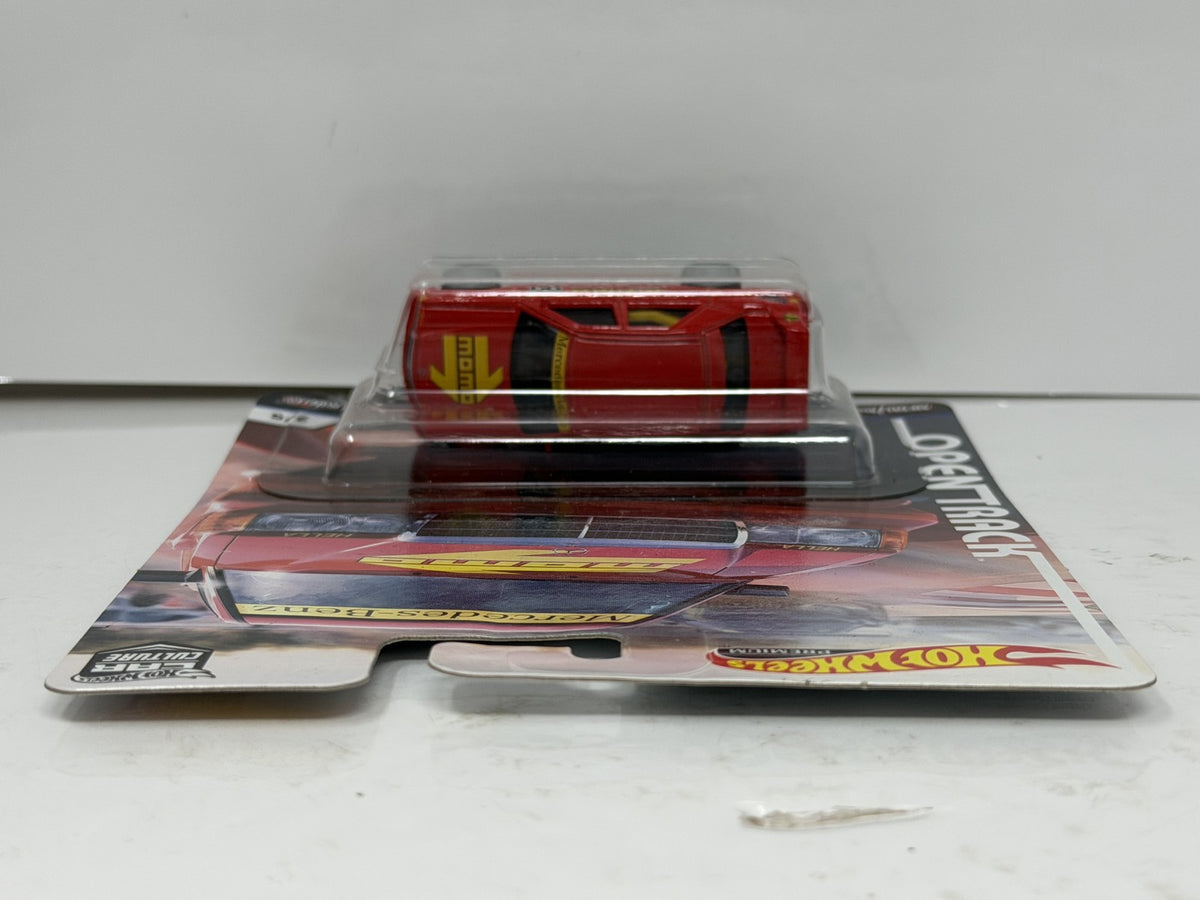 Hot Wheels Open Track Mercedes-Benz 190E 2.5-16 1:64 Diecast Real Riders