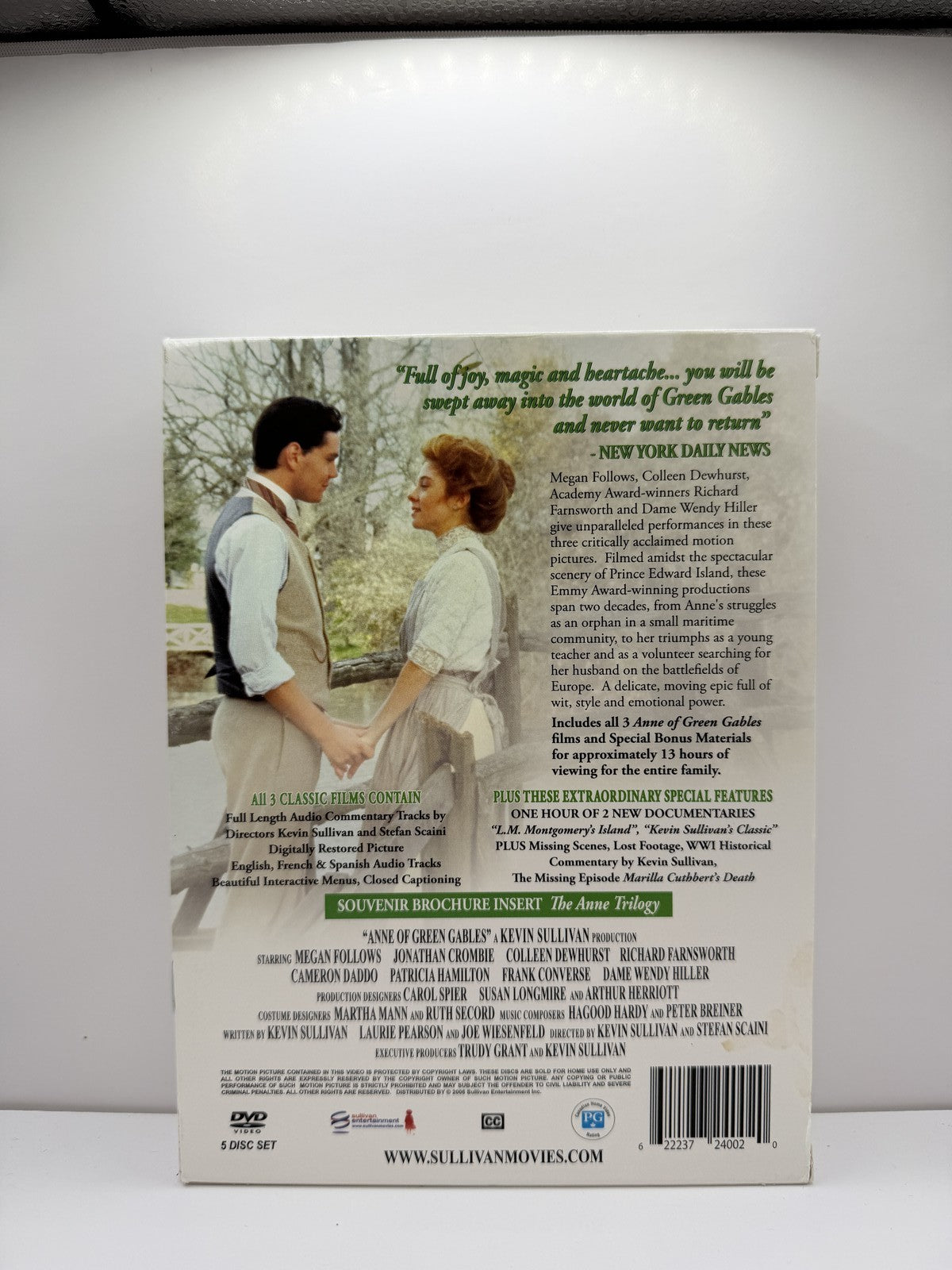 Anne of Green Gables Five-Disc Collector's Edition (DVD) Megan Follows