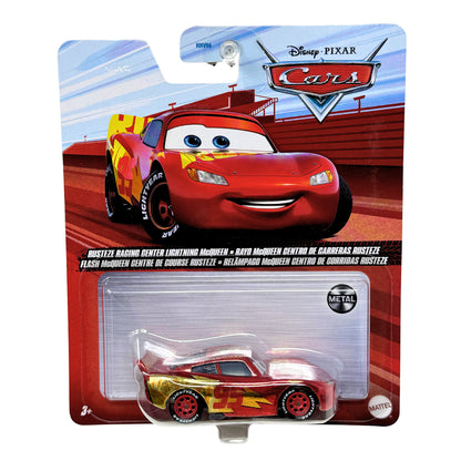 Disney Pixar Cars Rust-Eze Racing Center Lightning McQueen Metal 1:55 Diecast