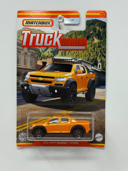 Matchbox Truck Series 2016 Chevy Colorado Xtreme 1:64 Diecast