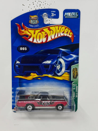 Hot Wheels T-Hunt 1968 El Camino 1:64 Diecast Real Riders