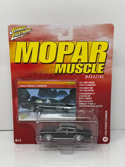 Johnny Lightning Mopar Muscle Magazine 1966 Dodge Charger 1:64 Diecast
