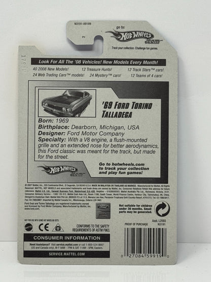 Hot Wheels New Models 1969 Ford Torino Talladega 1:64 Diecast Factory Sealed