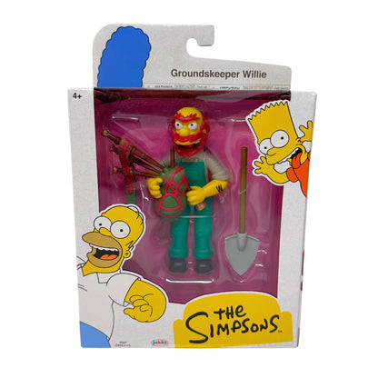 Jakks Pacific The Simpsons Groundskeeper Willie with Shovel Action Figure