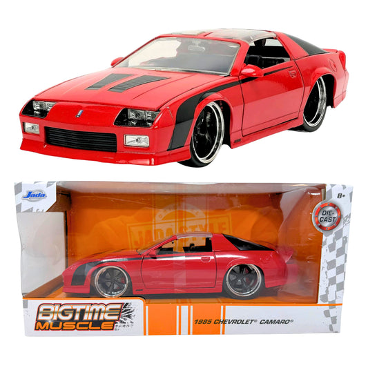 Jada 1985 Chevrolet Camaro IROC Z28 Bigtime Muscle 1:24 Diecast