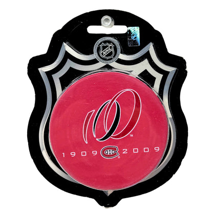 Montreal Canadiens 100th Anniversary Commemorative Hockey Puck