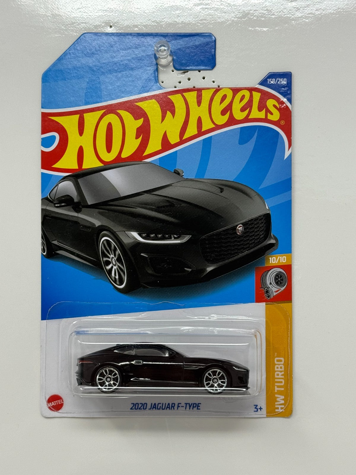 Hot Wheels Turbo 2020 Jaguar F-Type 1:64 Diecast Black