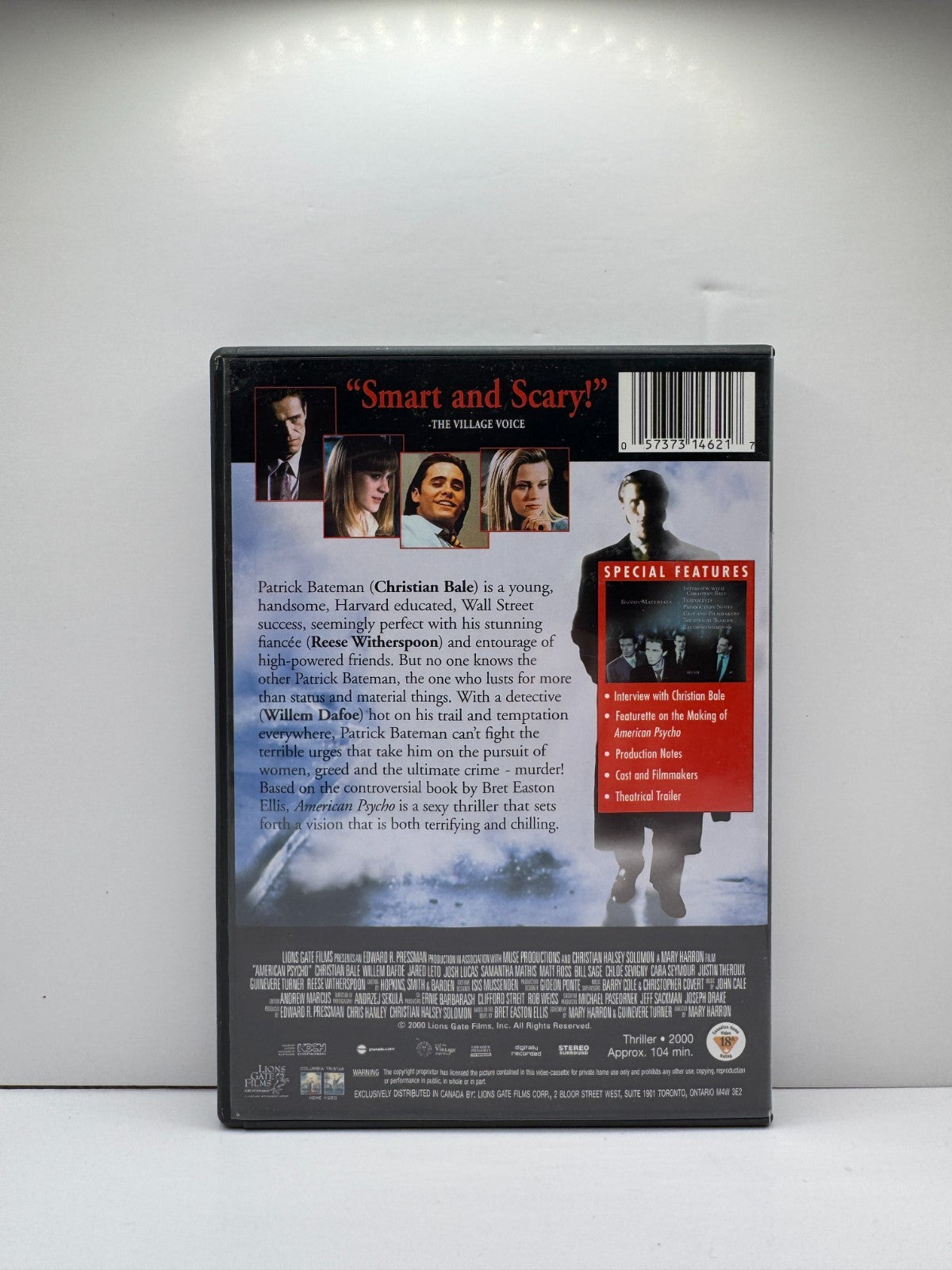American Psycho (DVD) Christian Bale Horror