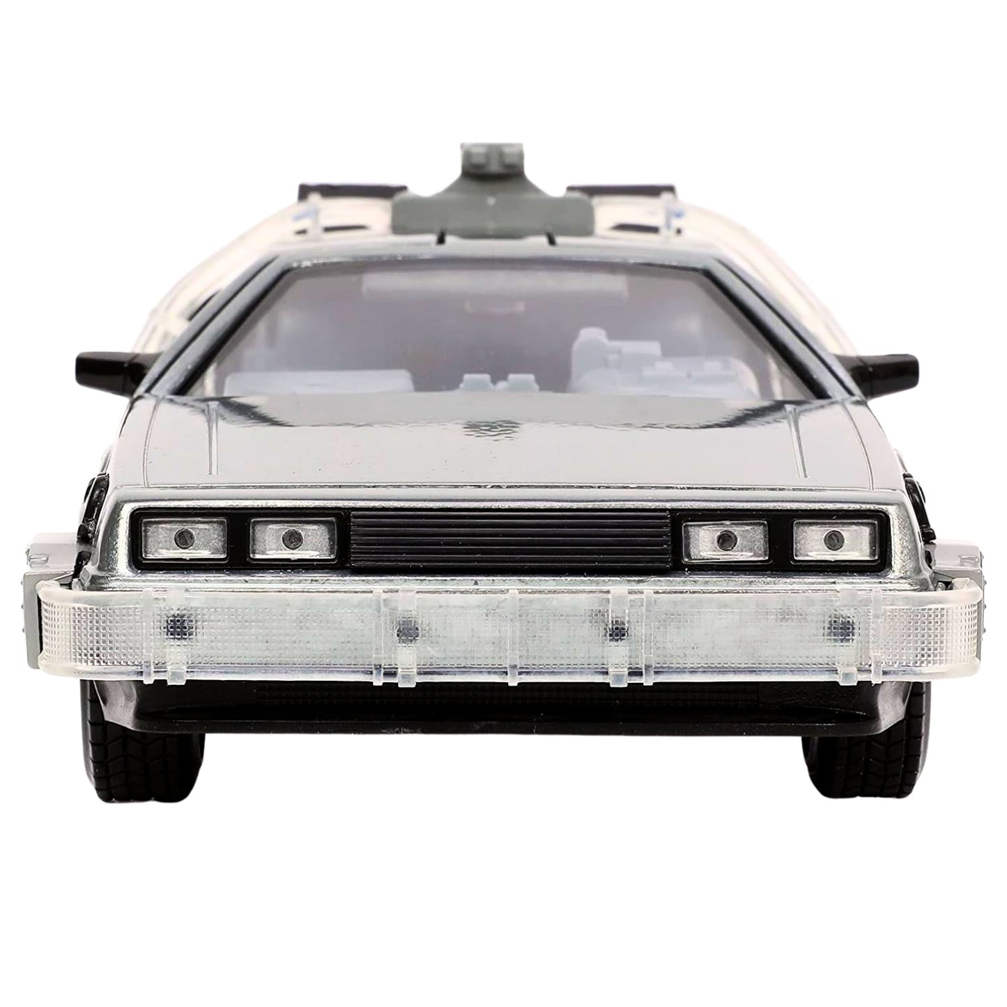 Jada Back to the Future Time Machine DeLorean w/ Lights 1:24 Diecast