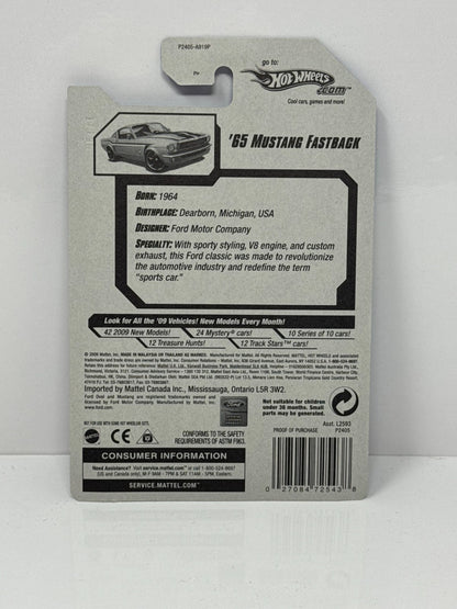 Hot Wheels Muscle Mania 1965 Ford Mustang Fastback 1:64 Diecast Factory Sealed