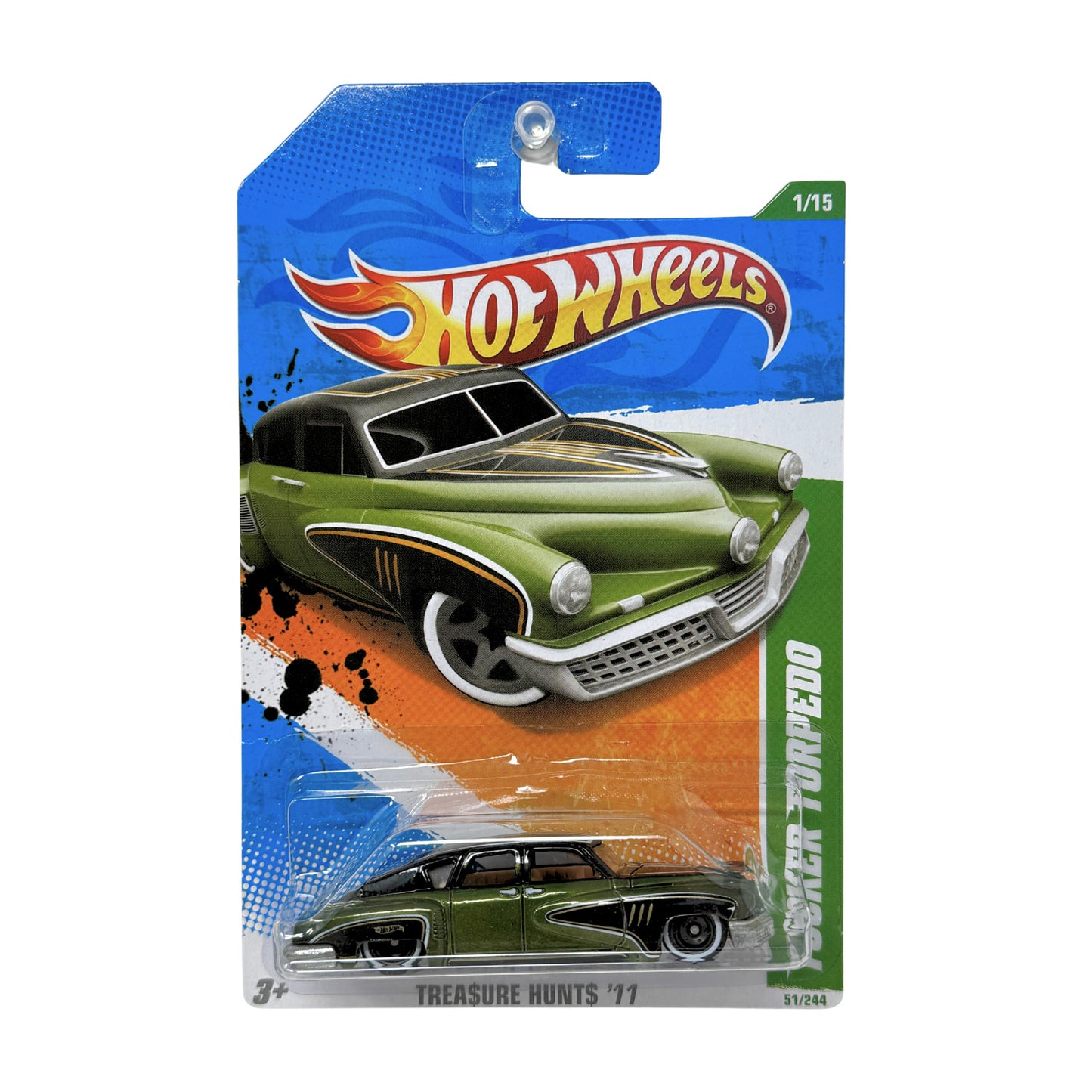 Hot Wheels Super Treasure Hunt Tucker Torpedo 1:64 Diecast