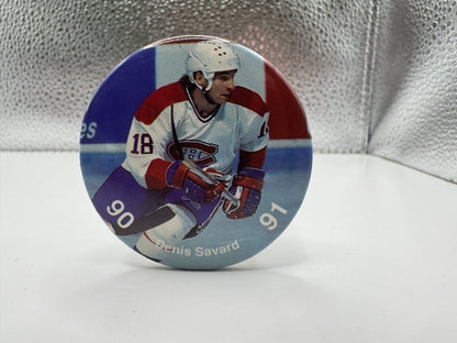 Denis Savard Montreal Canadiens NHL Pin-back Button UDT1