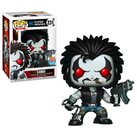 Funko Pop! Heroes DC Super Heroes #231 Lobo PX Previews Vinyl Figure
