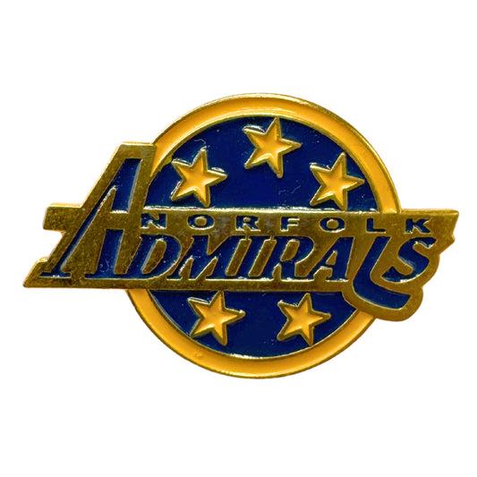 Norfolk Admirals AHL Hockey Team Logo Lapel Pin UDT1