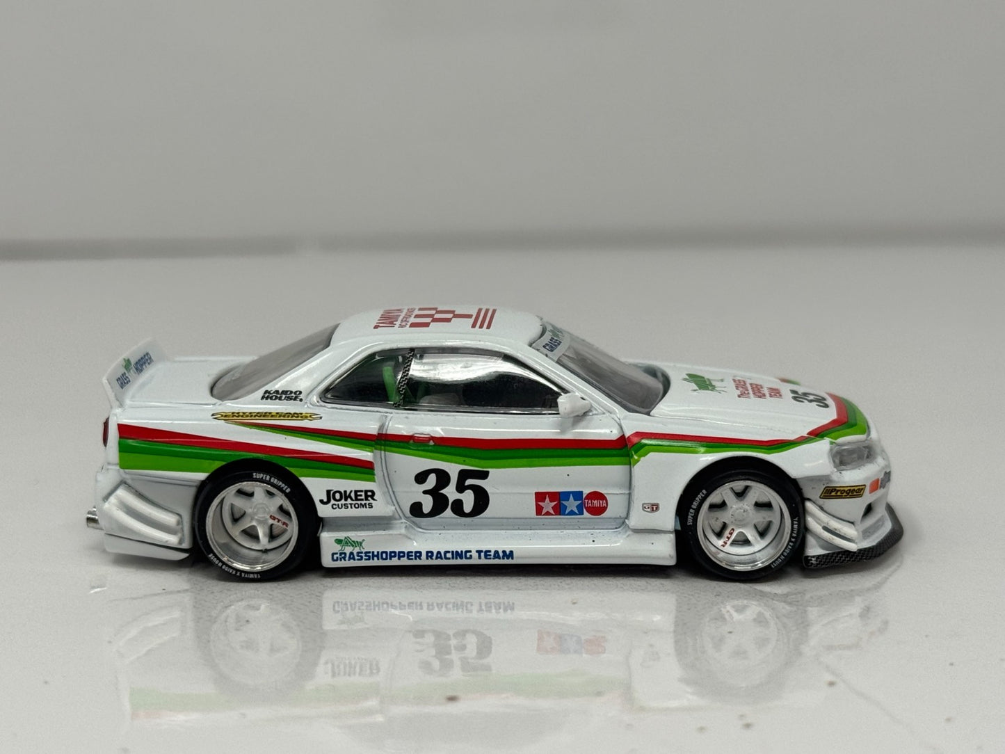 Kaido House Nissan Skyline GT-R (R34) The Grasshopper 1:64 Diecast