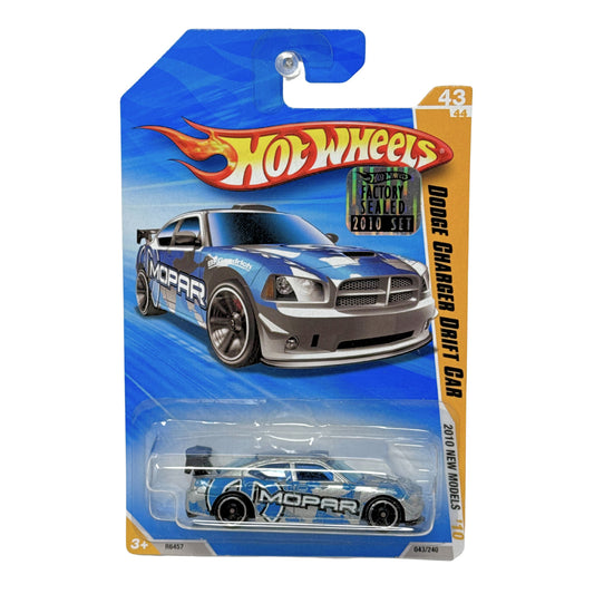 Hot Wheels 2010 New Models Dodge Charger Drift Car 1:64 Diecast Factory Sealed