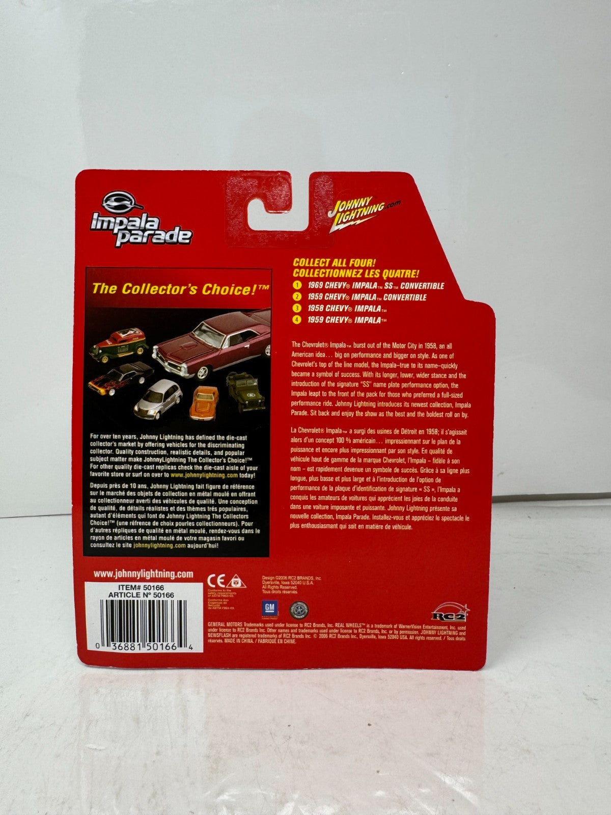 Johnny Lightning Impala Parade 1969 Chevy Impala SS Convertible 1:64 Diecast