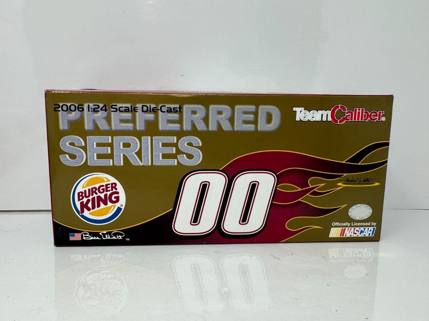 Team Caliber Bill Elliott #00 Burger King 2006 Monte Carlo Copper 1:64 Diecast