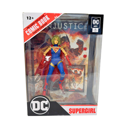 McFarlane DC Direct Page Punchers Injustice 2 Supergirl Action Figure