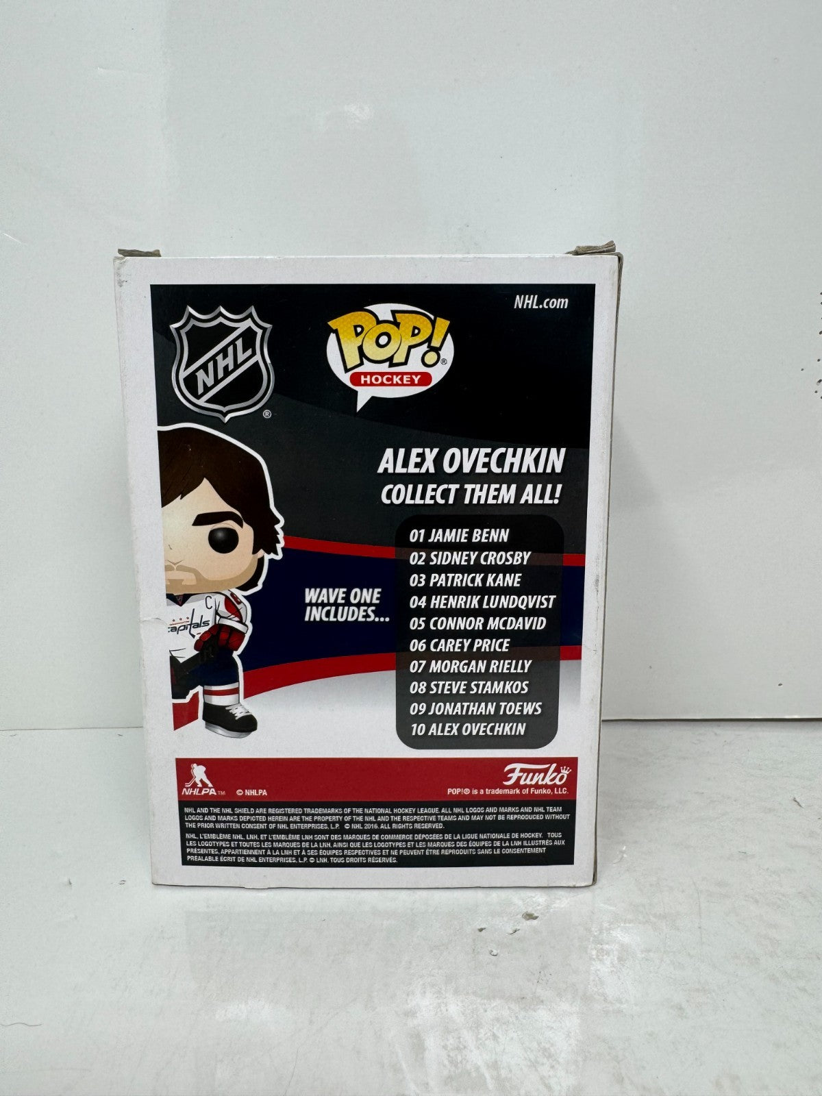 Funko Pop! Hockey Alex Ovechkin #10 Washington Capitals Exclusive Vinyl Figure