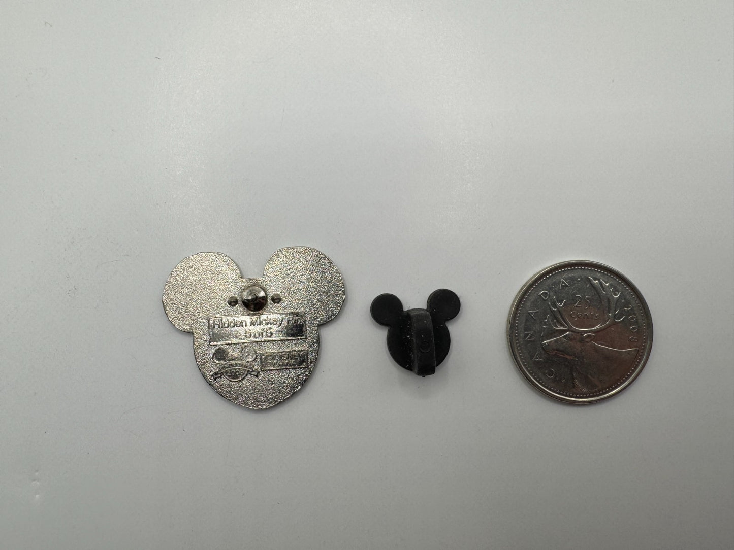 WDW Disney Colorful Mickey Mouse Yellow Hidden Mickey Trading Pin DC2S1