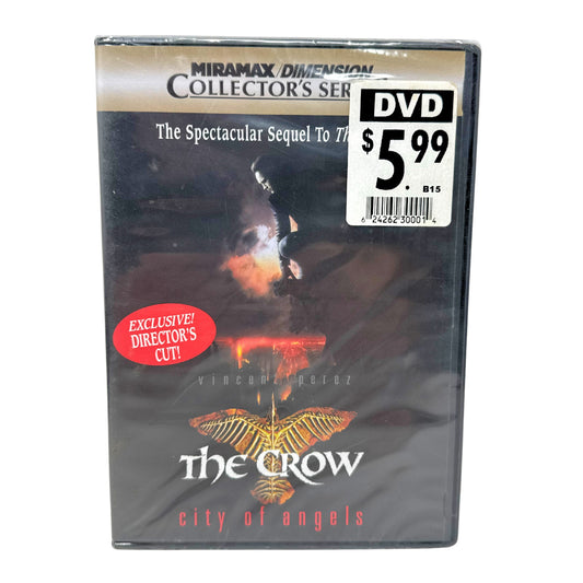 The Crow: City of Angels DVD Action Fantasy Sequel Movie New & Sealed