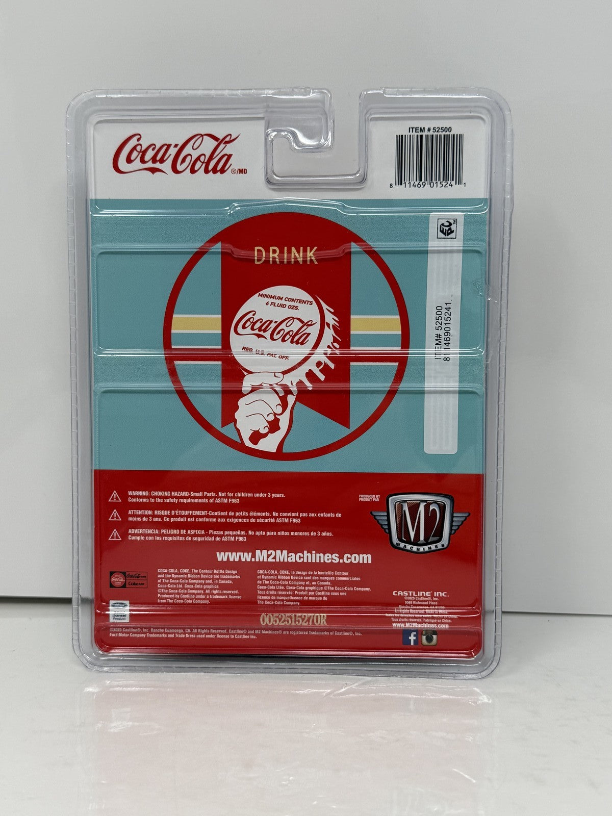 M2 Machines Coca-Cola 1969 Ford F-100 Ranger Truck CHASE 1:64 Diecast