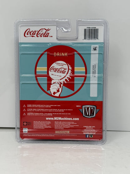 M2 Machines Coca-Cola 1969 Ford F-100 Ranger Truck CHASE 1:64 Diecast