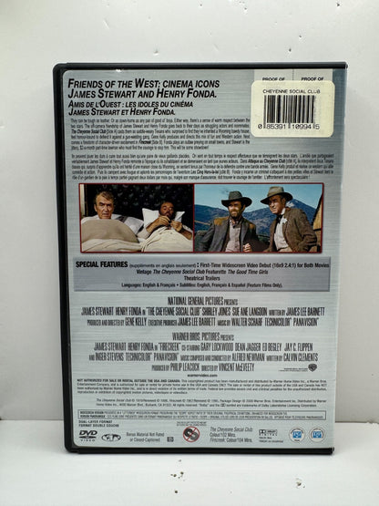 The Cheyenne Social Club / Firecreek (DVD) James Stewart Western