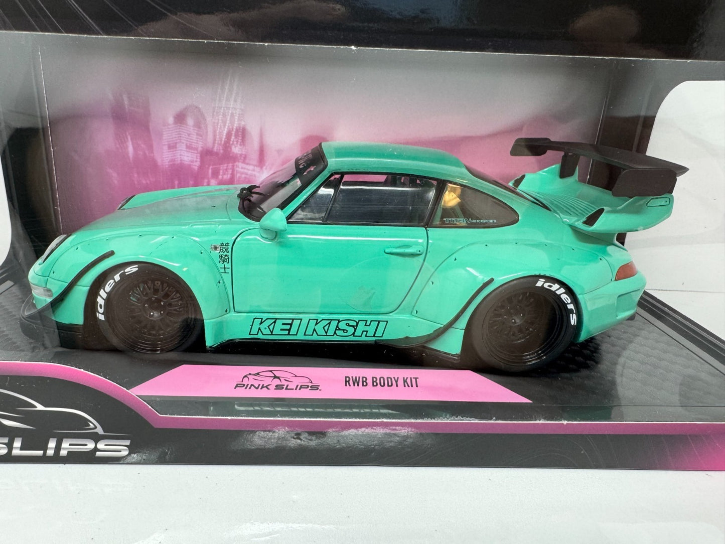 Jada Pink Slips Porsche 911 RWB Body Kit 1:18 Diecast