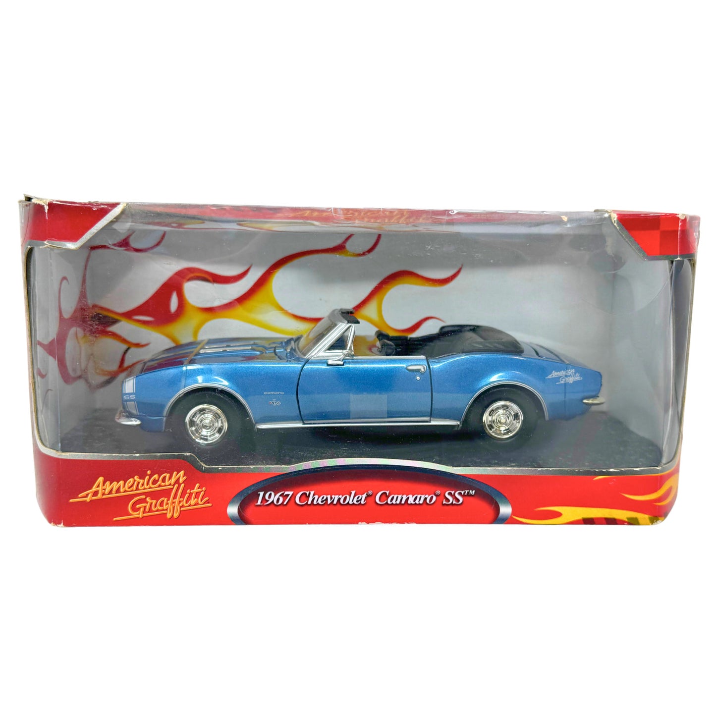 Motormax American Graffiti 1967 Chevrolet Camaro SS Convertible 1:24 Diecast