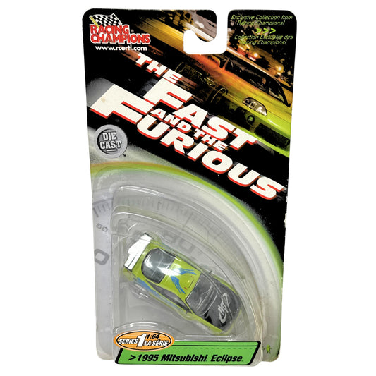 Racing Champions The Fast and the Furious 1995 Mitsubishi Eclipse 1:64 Diecast