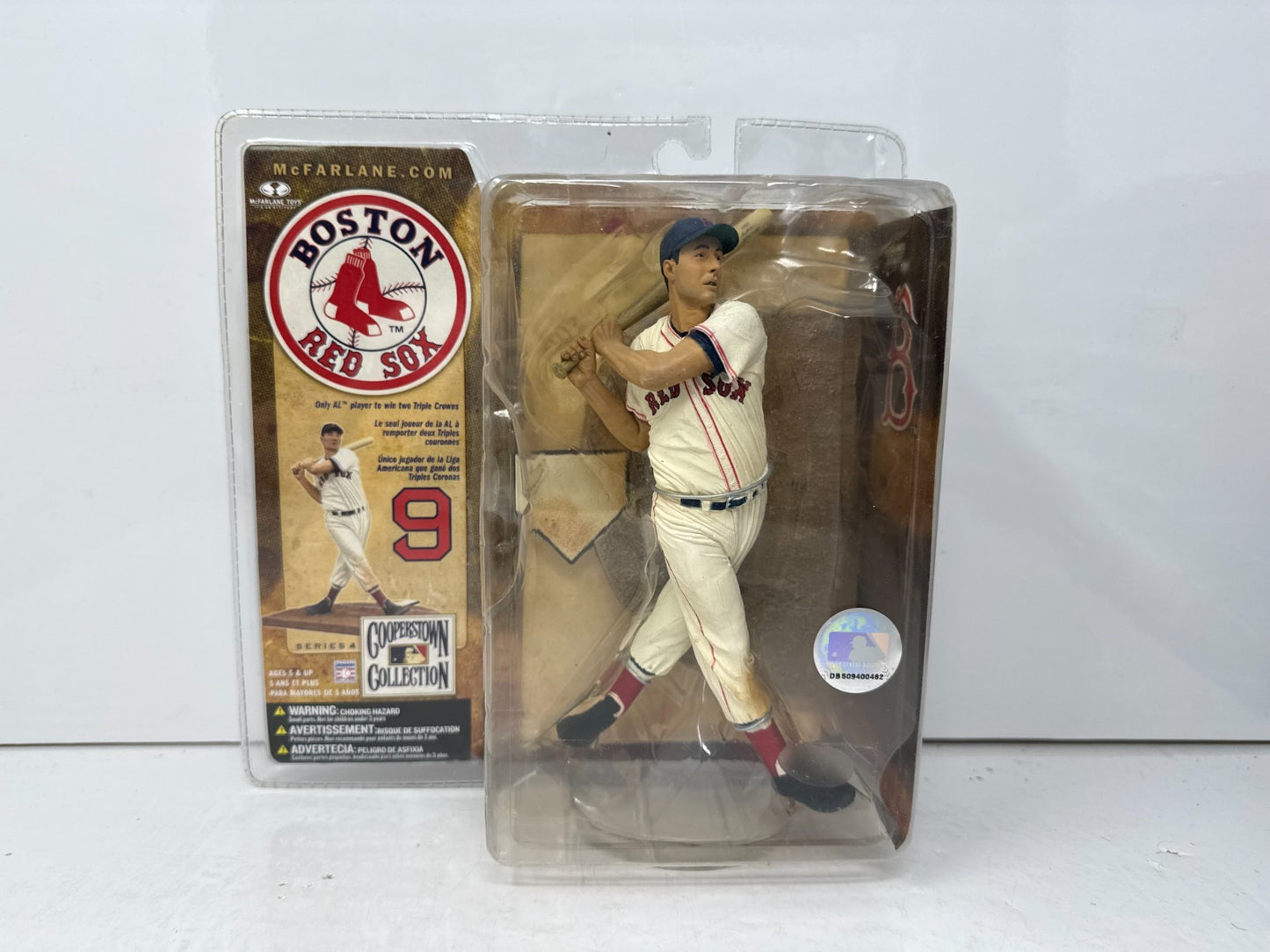 McFarlane MLB Ted Williams Boston Red Sox Cooperstown Collection Series 4 Figure