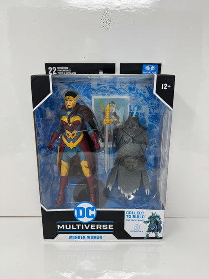 McFarlane DC Multiverse Endless Winter Wonder Woman Figure w/ Frost King BAF