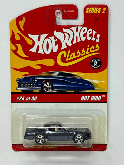 Hot Wheels Classics Hot Bird Dark Metallic Gray 1:64 Diecast