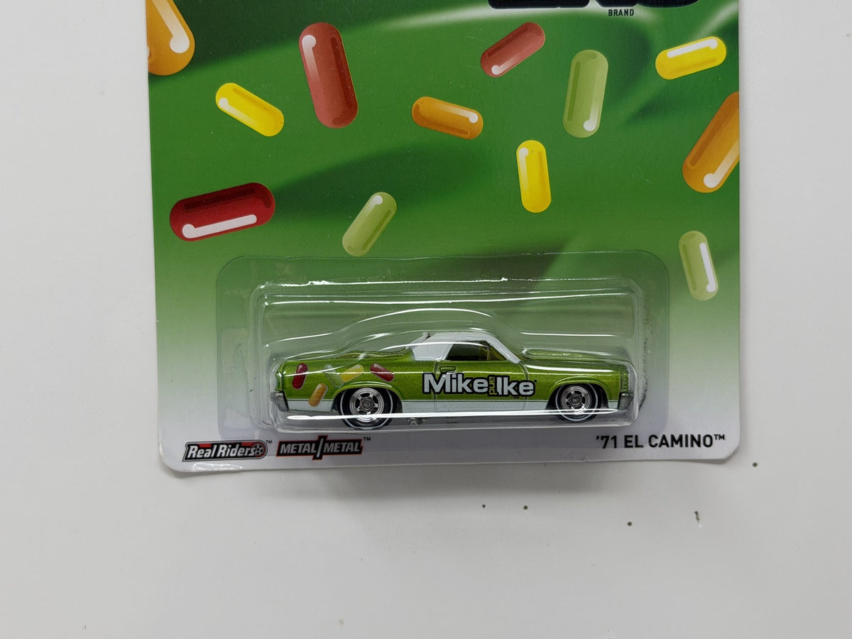 Hot Wheels Mike and Ike 1971 El Camino 1:64 Diecast Real Riders