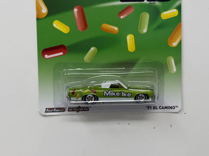 Hot Wheels Mike and Ike 1971 El Camino 1:64 Diecast Real Riders
