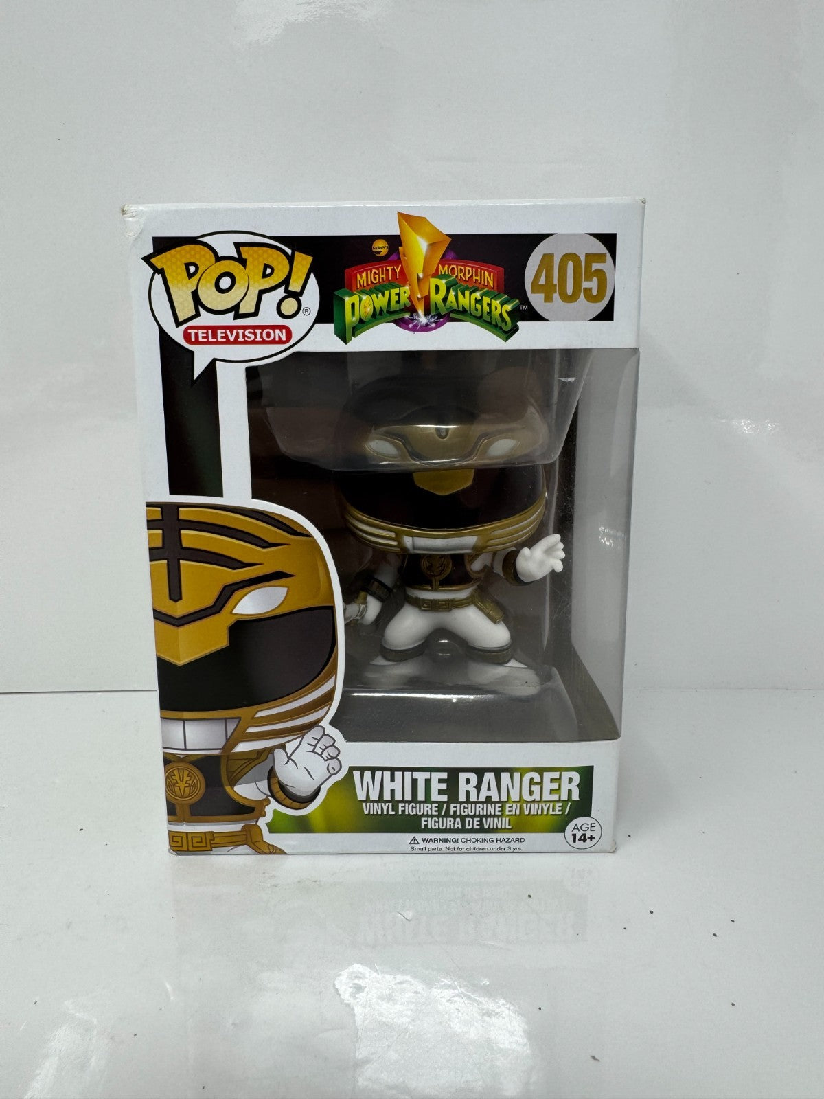 Funko Pop! Television Mighty Morphin Power Ranger #405 White Ranger Vinyl Figure
