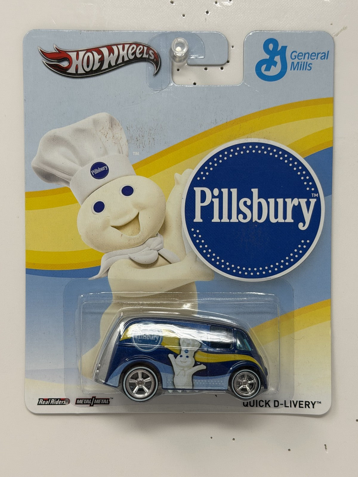 Hot Wheels General Mills Pillsbury Quick D-Livery 1:64 Diecast Real Riders