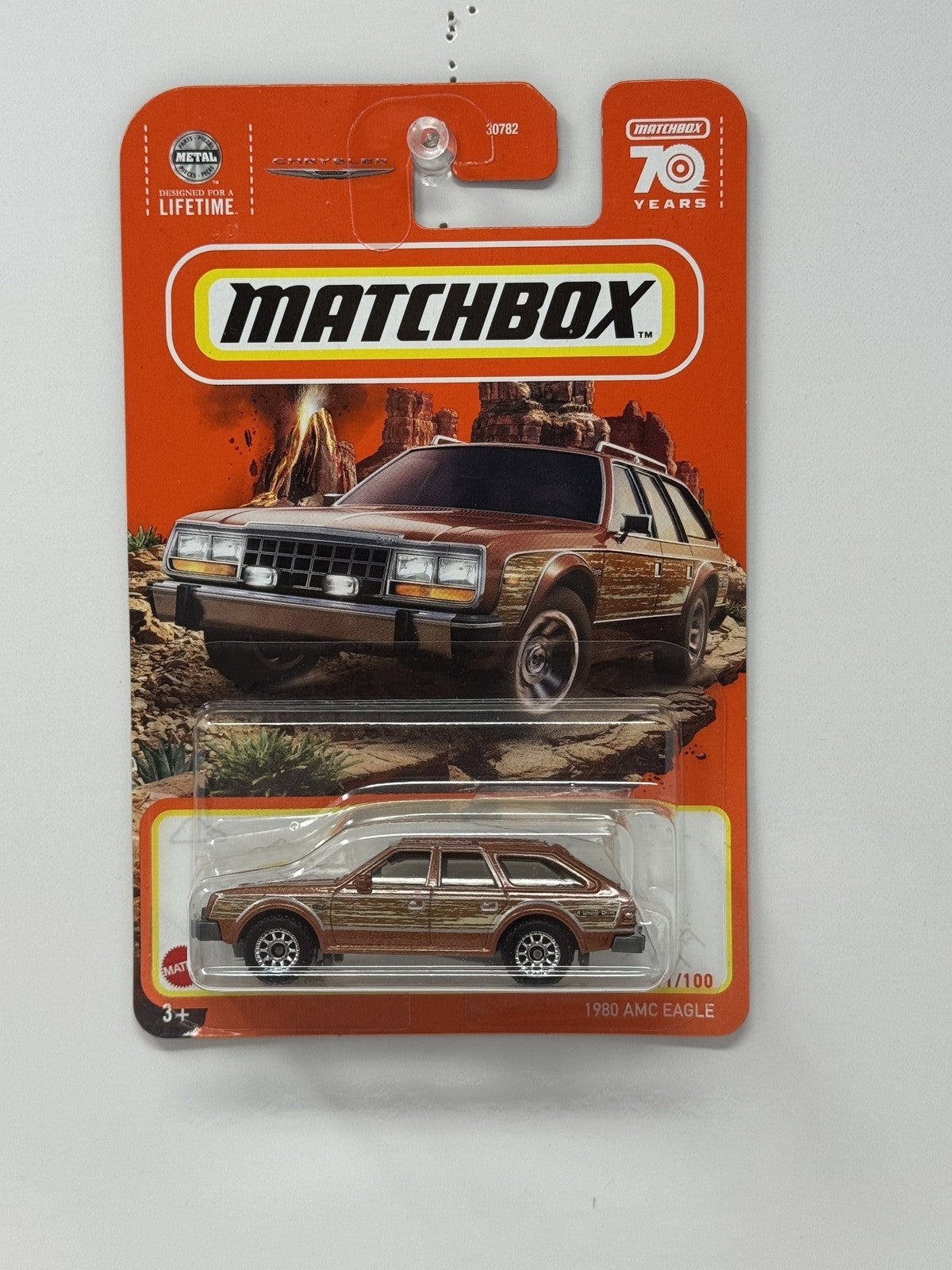 Matchbox 1980 AMC Eagle Wagon 1:64 Diecast Brown