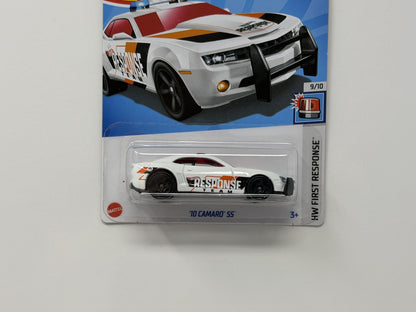 Hot Wheels HW First Response 2010 Chevrolet Camaro SS 1:64 Diecast White