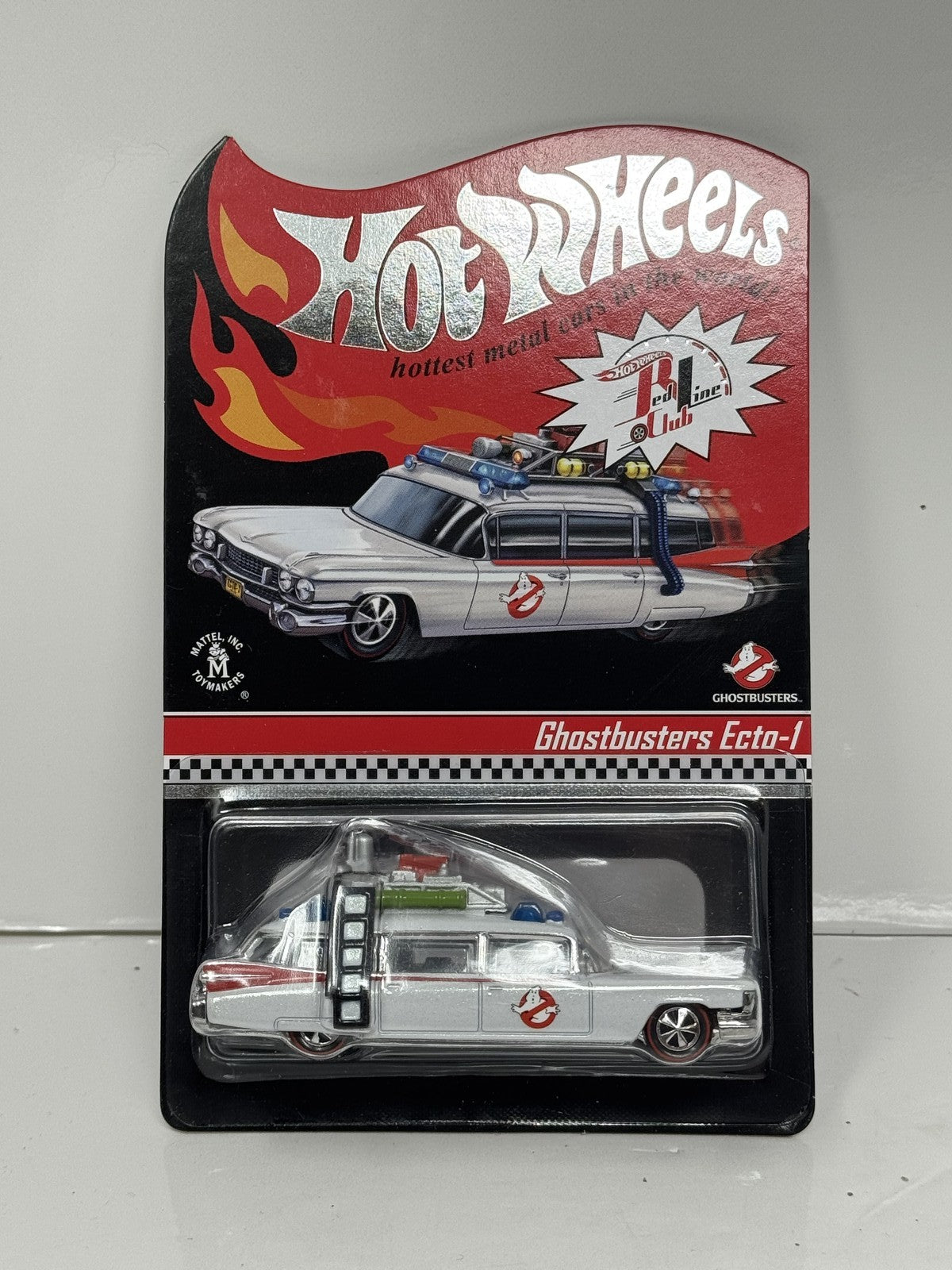 Hot Wheels RLC Red Line Club Ghostbusters Ecto-1 1:64 Diecast