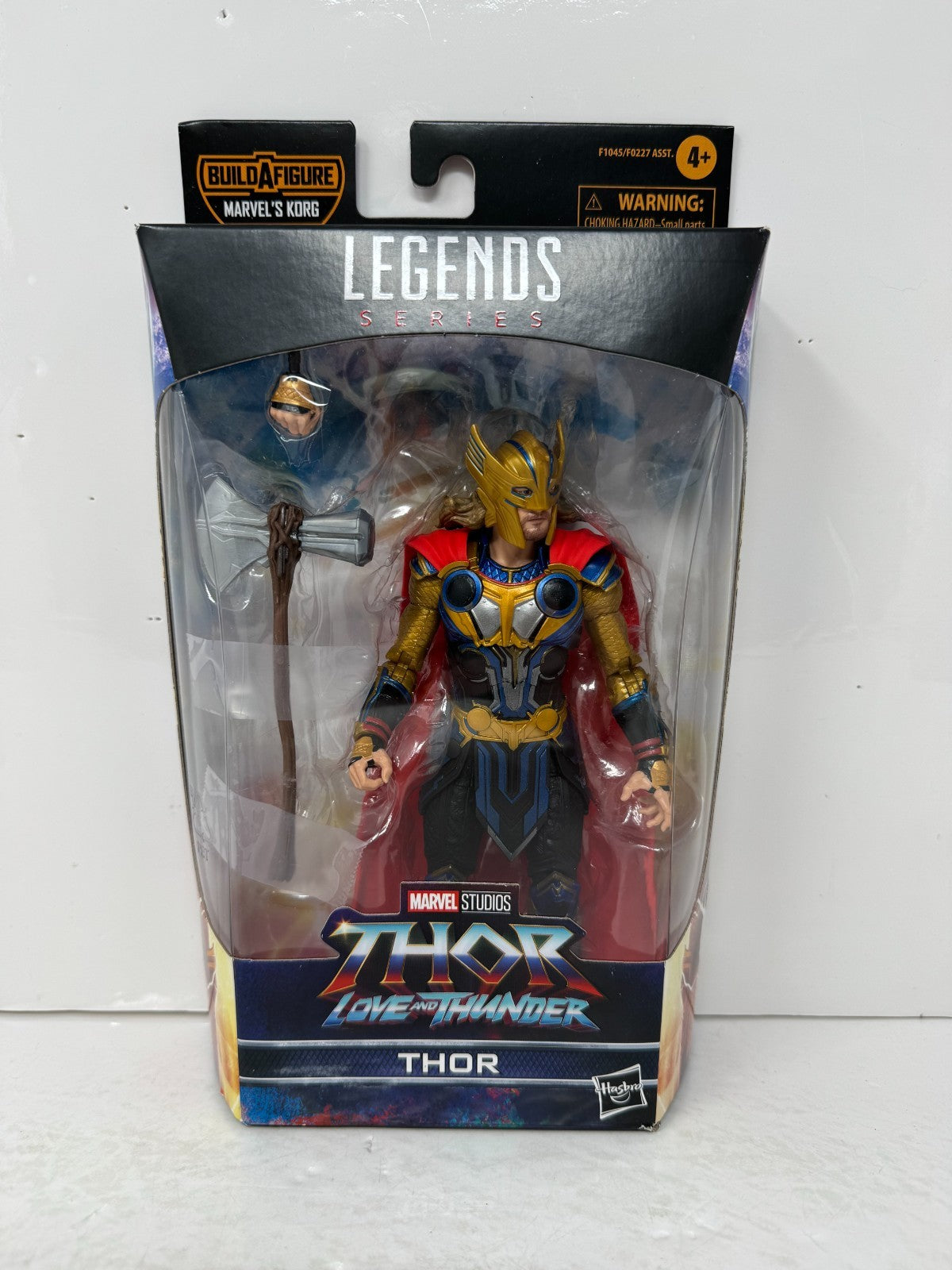 Marvel Legends Thor Love and Thunder Thor Action Figure w/ Korg BAF Piece