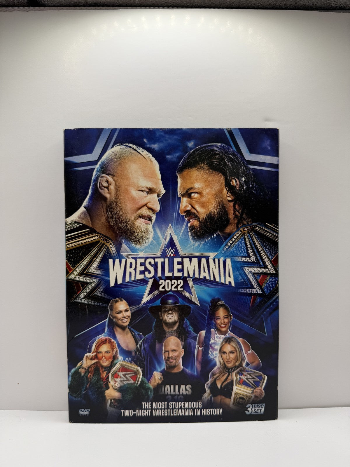 WWE WrestleMania 2022 (DVD) Roman Reigns Wrestling