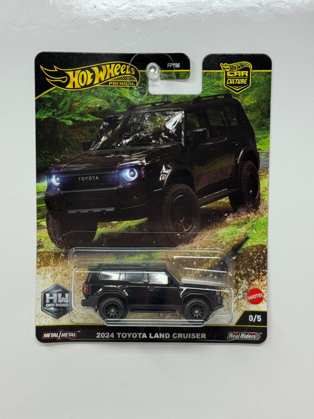 Hot Wheels Premium HW Off-Road 2024 Toyota Land Cruiser CHASE 1:64 Diecast 0/5