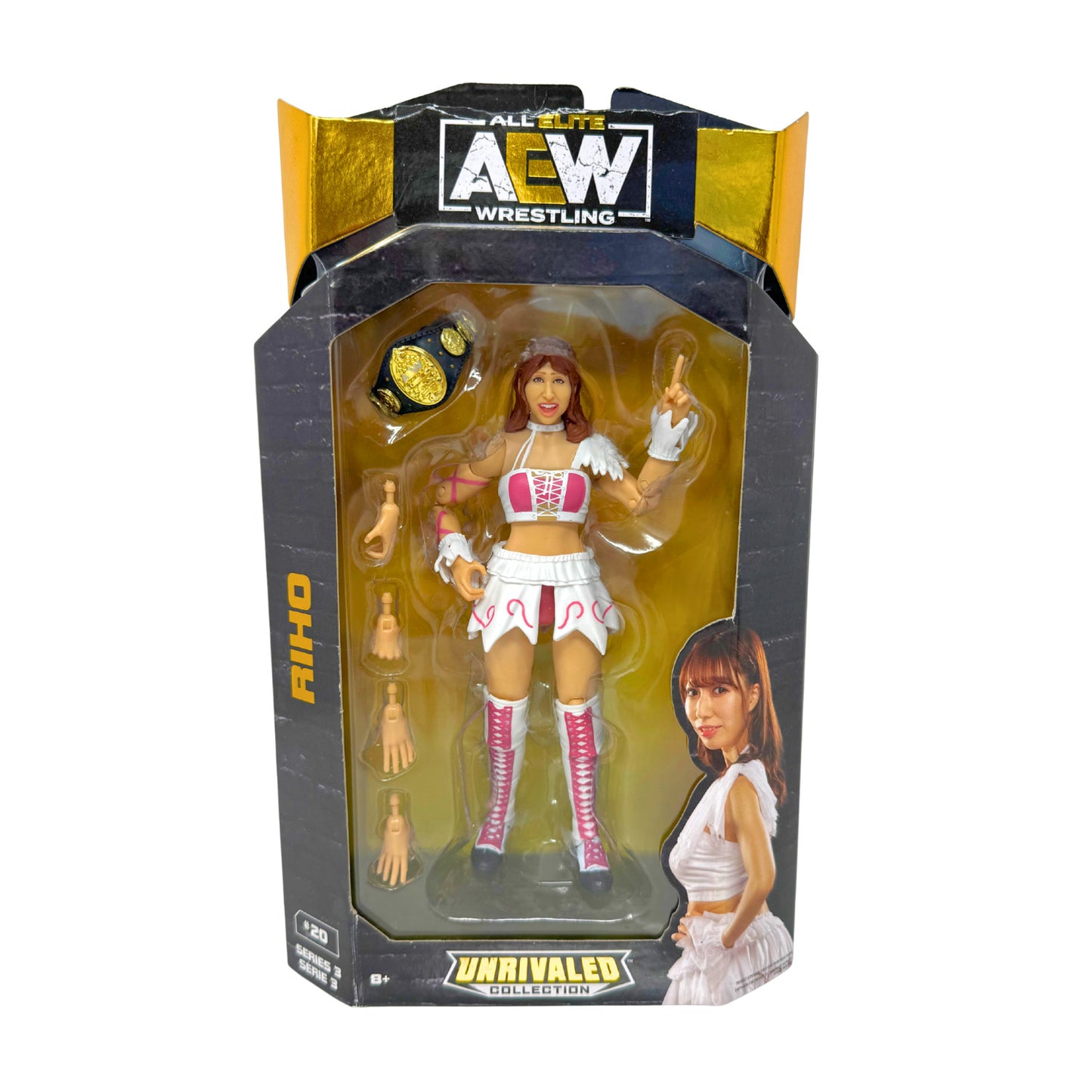 Jazwares AEW Unrivaled Series 3 Riho Action Figure