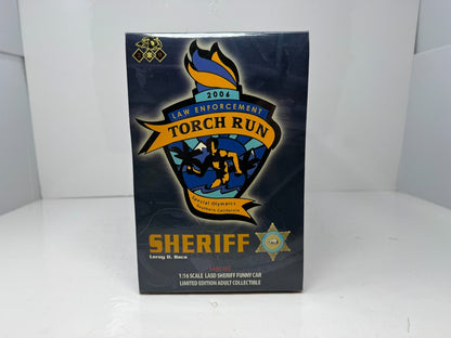 Milestone Joe Lomonaco NHRA LASD Los Angeles County Sheriff Funny Car 1:16 Scale