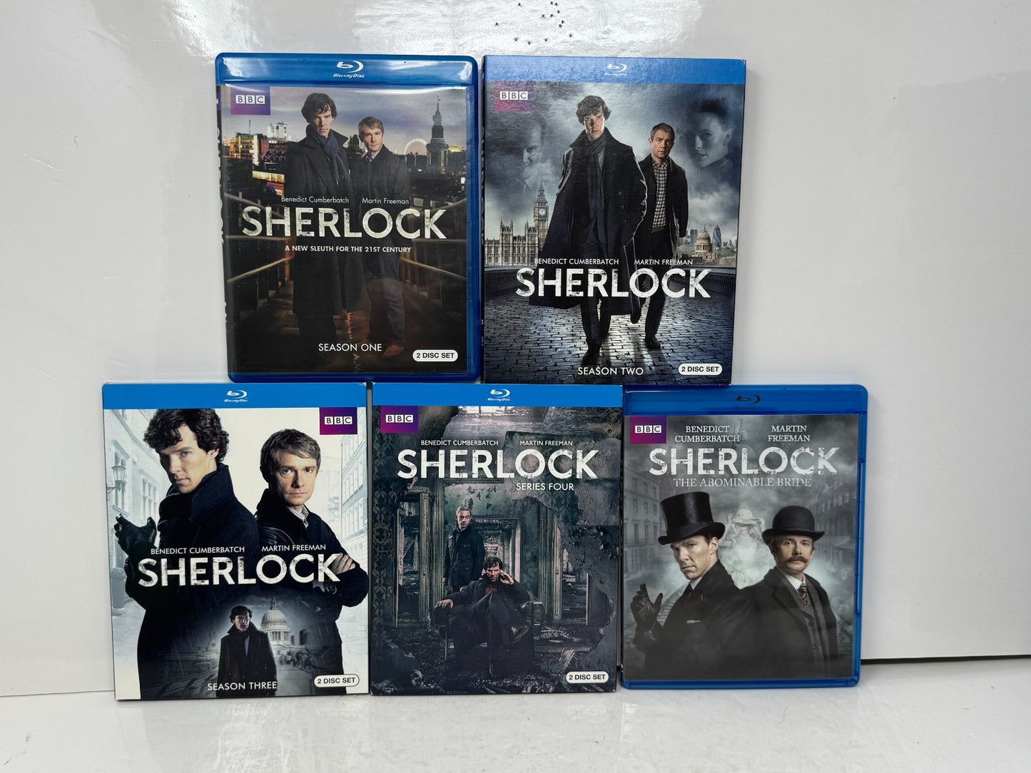 Sherlock Complete Series & The Abominable Bride (Blu-ray) Mystery TV Show